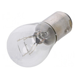 Bec auto transparent 12V 21/4W BAZ15D VISIONPRO | Electronic-mag.ro | Componente Electronice