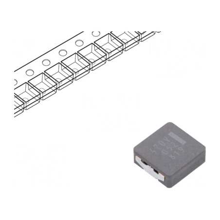 Inductor SMD 47uH 4.9A 132mΩ | Electronic-mag.ro | Componente Electronice