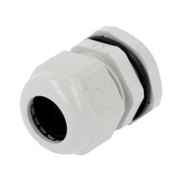 Garnitură Etanşare PG21 IP67 Poliamidă Gri | Electronic-mag.ro | Componente Electronice
