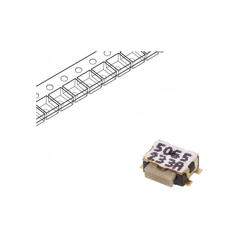 Microîntrerupător TACT SPST-NO 0,05A 32VDC | Electronic-mag.ro | Componente Electronice