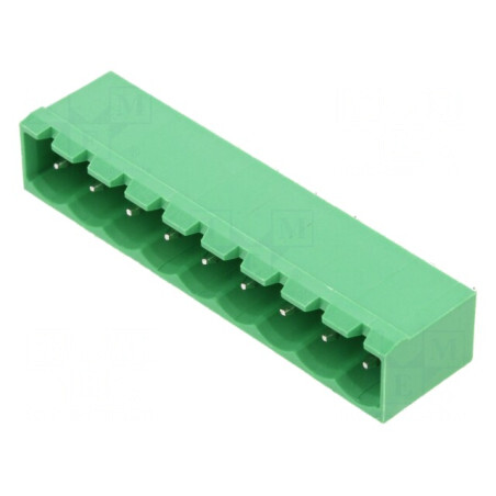Regletă de Conexiuni Deconectabilă 5,08mm 9 Piste Drept Tată | Electronic-mag.ro | Componente Electronice