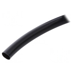 Manşon Electroizolant PVC Negru 8mm x 10m | Electronic-mag.ro | Componente Electronice