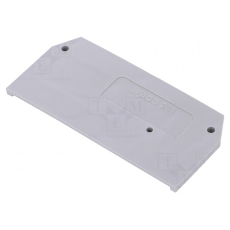 Capac Final Gri pentru Profil Aluminiu | Electronic-mag.ro | Componente Electronice