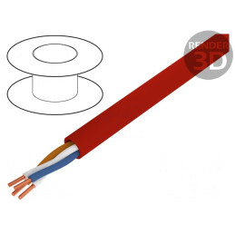 Cablu de control YnTKSY 2x2x0.8mm PVC Cu
