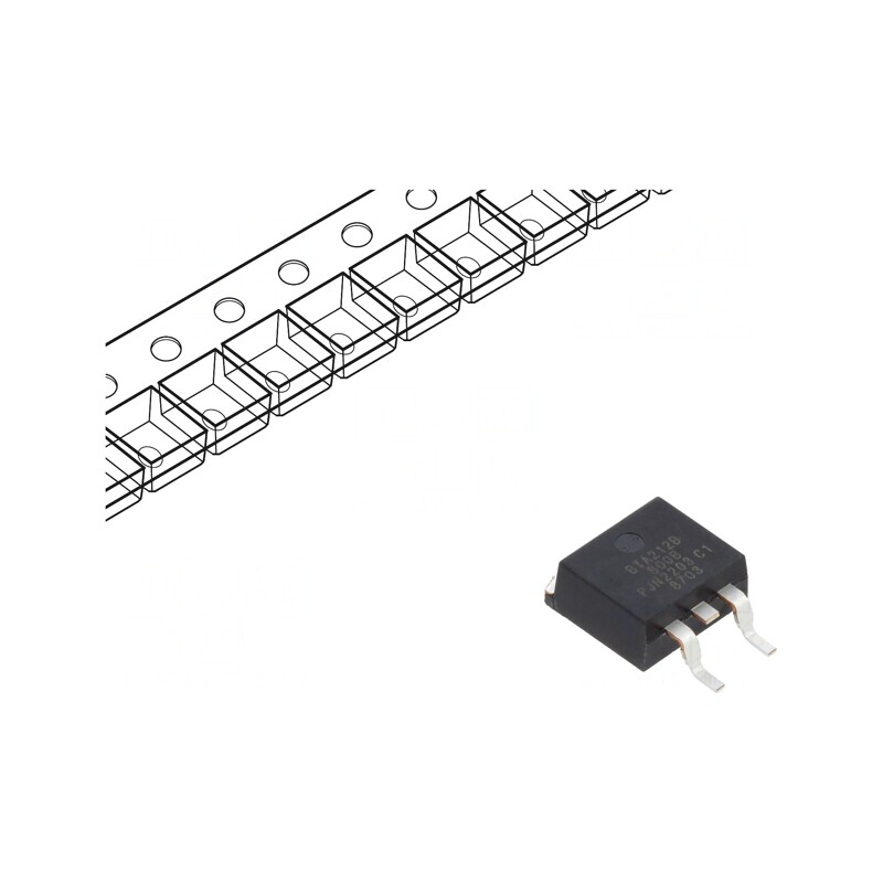 Triac 800V 12A D2PAK 50mA 95A 3Q | Electronic-mag.ro | Componente Electronice