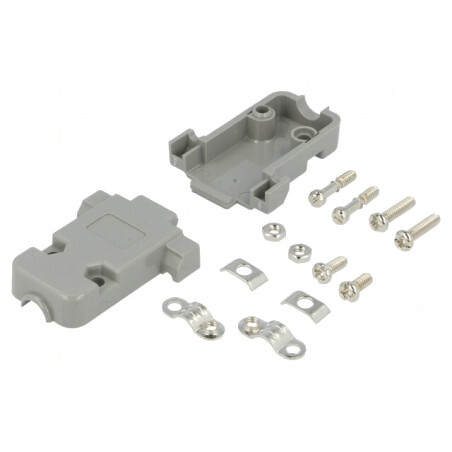 Carcasă pentru conectori D-Sub 9pin și D-Sub HD 15pin | Electronic-mag.ro | Componente Electronice