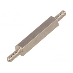 Piuliţă-distanţieră filetată M3 25mm hexagonală | Electronic-mag.ro | Componente Electronice