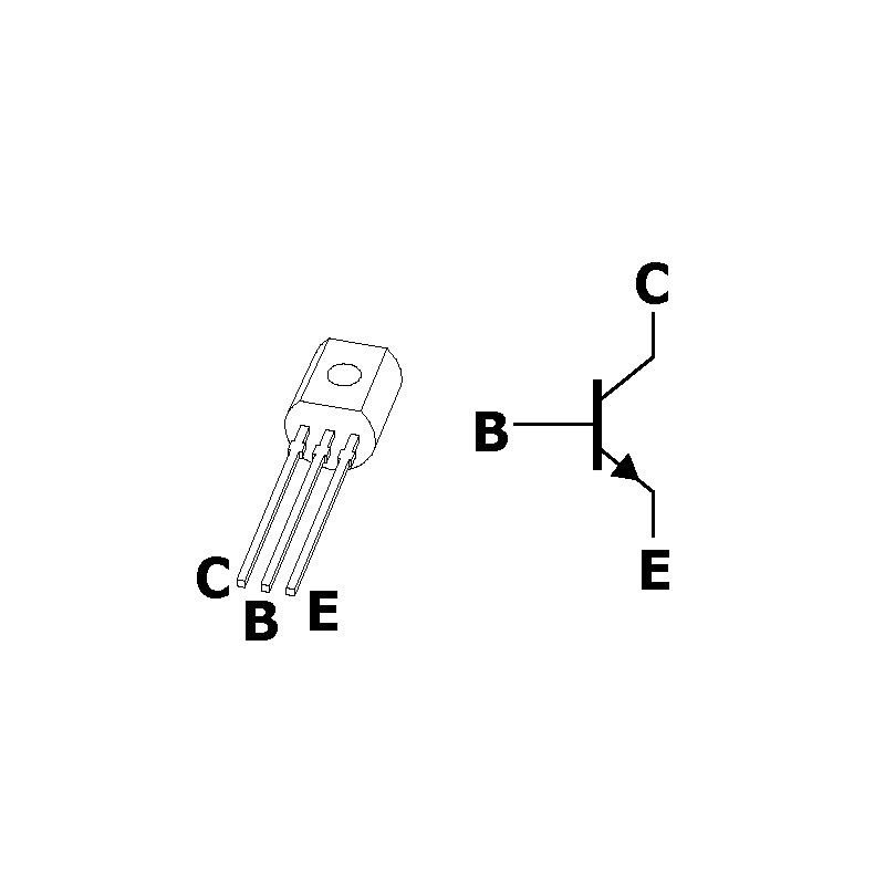 Tranzistor NPN BC547C | Electronic-mag.ro | Componente Electronice
