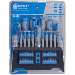 Kit: şurubelniţe imbus,Phillips,Pozidriv®,plată,Torx® 50buc. | Electronic-mag.ro | Componente Electronice