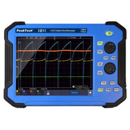Osciloscop manual 70MHz 8bit LCD 8 Ch: 4 1Gsps 40pts ≤5ns - Osciloscop manual 70MHz 8bit 8 canale LCD | Electronic-mag.ro | Componente Electronice