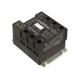 Releu semiconductor 50A pentru Uîntrerup 3-fazat | Electronic-mag.ro | Componente Electronice