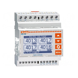 Aparat de măsură pentru parametri de reţea DIN LCD | Electronic-mag.ro | Componente Electronice
