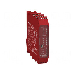 Controler de siguranţă 24VDC IN: 8 OUT: 2 | Electronic-mag.ro | Componente Electronice