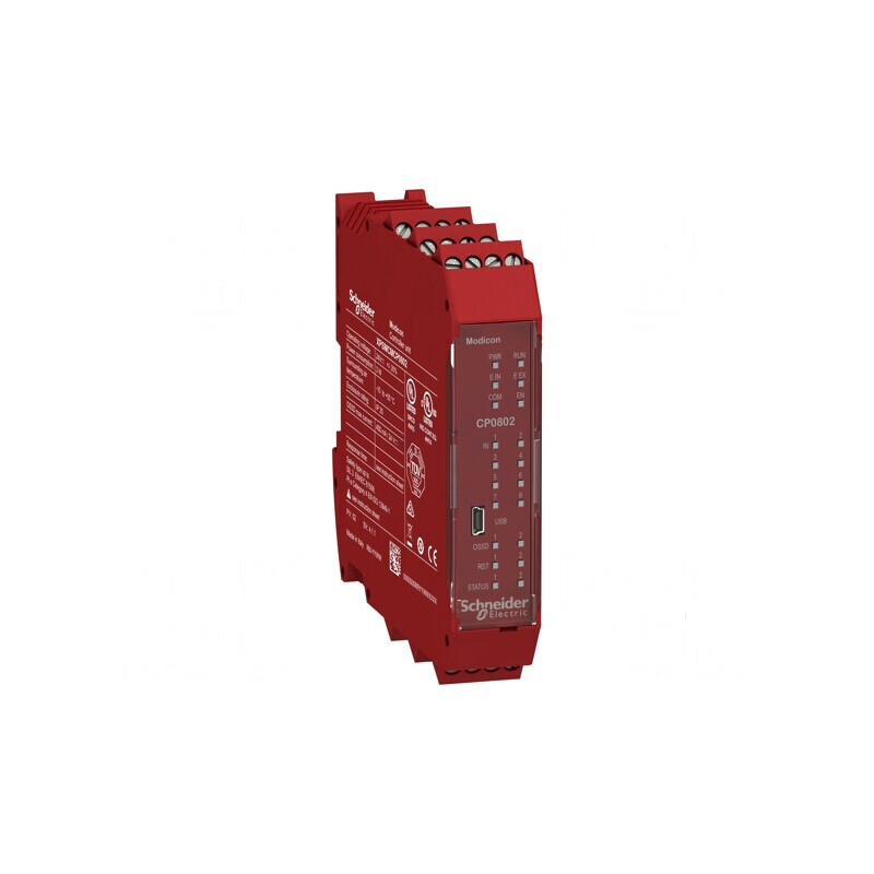 Controler de siguranţă 24VDC IN: 8 OUT: 2 | Electronic-mag.ro | Componente Electronice