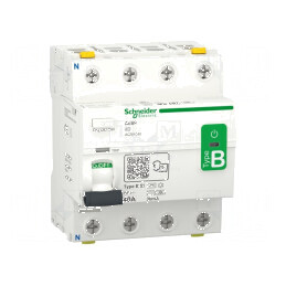 Întrerupător RCBO Inom: 40A Ires: 30mA Poli: 3 N 400VAC IP20 | Electronic-mag.ro | Componente Electronice