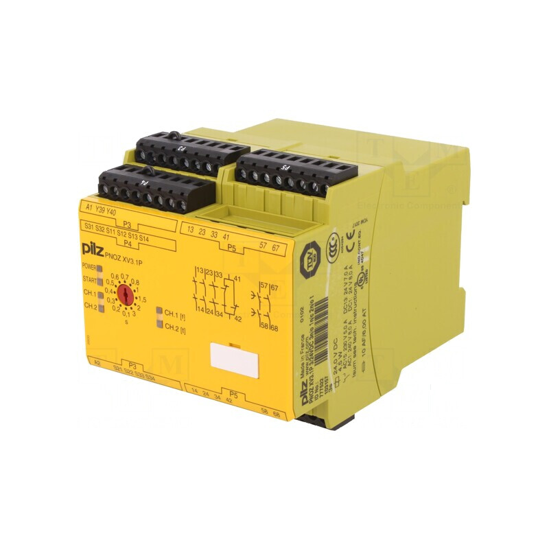 Releu de siguranţă Ualim 24VDC 6 IN 6 OUT PNOZ XV3.1P | Electronic-mag.ro | Componente Electronice Releu de siguranţă Ualim 24VDC 6 IN 6 OUT PNOZ XV3.1P | Electronic-mag.ro | Componente Electronice