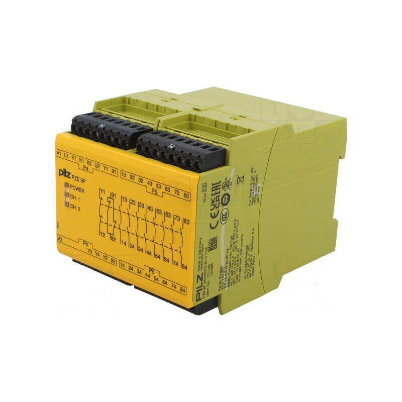 Modul de extensie Ualim 24VAC 24VDC IN 3 OUT 9 PZE 9P | Electronic-mag.ro | Componente Electronice
