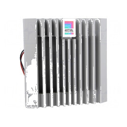 Ventilator de ventilație 24VDC 20m3/h 42dBA IP54 | Electronic-mag.ro | Componente Electronice