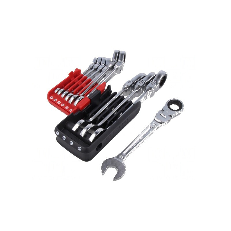 Set de chei combinate cu piedică și articulație - 10 bucăți | Electronic-mag.ro | Componente Electronice