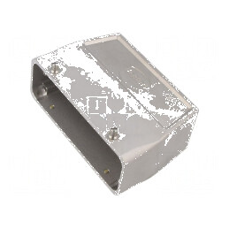 Carcasă pentru conectori HDC Han-INOX® dimensiune 24B drept | Electronic-mag.ro | Componente Electronice