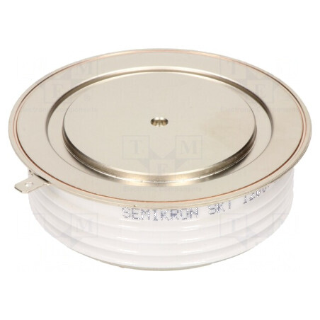 Tiristor: hockey puk 1,6kV 1,2kA Igt 250mA B14 | Electronic-mag.ro | Componente Electronice