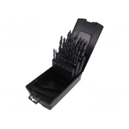 Set de burghie cu cobalt HSS-E 25 buc. | Electronic-mag.ro | Componente Electronice