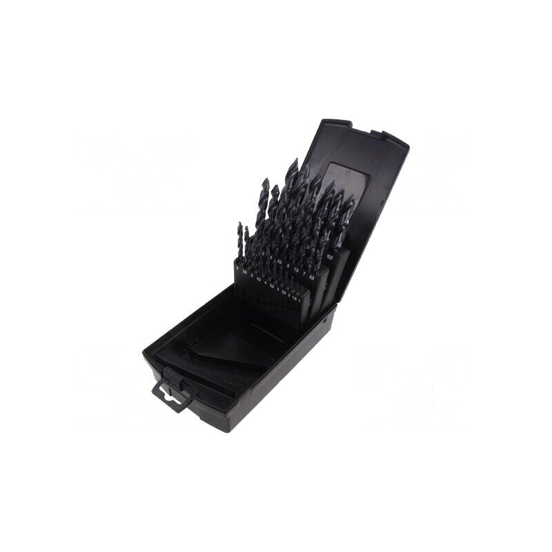 Set de burghie cu cobalt HSS-E 25 buc. | Electronic-mag.ro | Componente Electronice Set de burghie cu cobalt HSS-E 25 buc. | Electronic-mag.ro | Componente Electronice