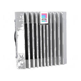 Ventilator de ventilație 230VAC 25m3/h 47dBA IP54 | Electronic-mag.ro | Componente Electronice