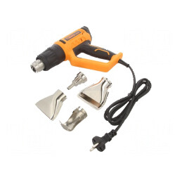 Pistol electric cu aer cald 2kW 400÷500l/min EU | Electronic-mag.ro | Componente Electronice