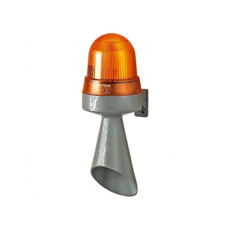 Sirenă și lumină flash 24VDC | Electronic-mag.ro | Componente Electronice