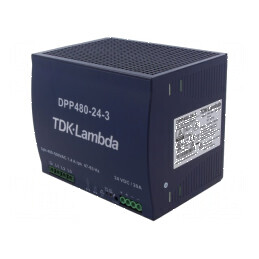 Alimentator pulsatoriu pentru şină DIN 480W 24VDC 20A - 90% eficiență | Electronic-mag.ro | Componente Electronice