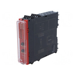 Modul releu de siguranță 24VAC 24VDC 2 IN pentru șină DIN | Electronic-mag.ro | Componente Electronice