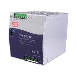 Alimentator pulsatoriu 48VDC 20A DIN 960W | Electronic-mag.ro | Componente Electronice