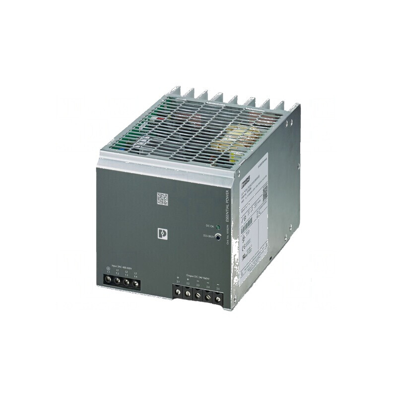 Alimentator pulsatoriu pentru şină DIN 960W 24VDC 0÷40A IP20 | Electronic-mag.ro | Componente Electronice