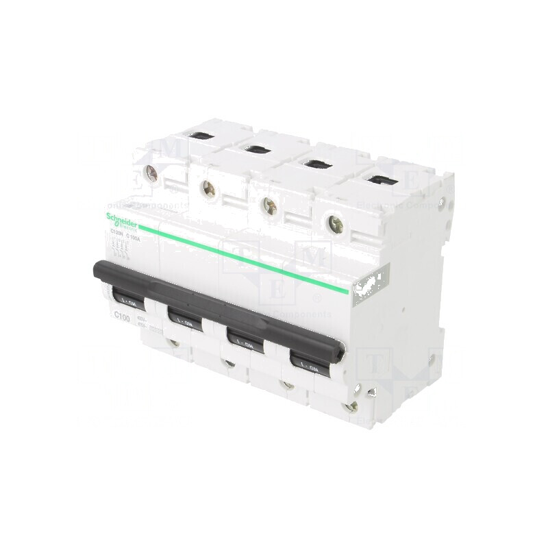 Întrerupător de supracurent 230/400VAC Inom: 100A Poli: 4 10kA | Electronic-mag.ro | Componente Electronice