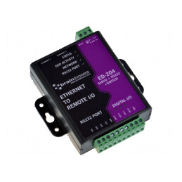 Poartă Modbus cu 3 porturi RJ45, 5÷30VDC | Electronic-mag.ro | Componente Electronice