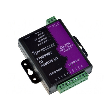 Poartă Modbus cu 3 porturi RJ45, 5÷30VDC | Electronic-mag.ro | Componente Electronice