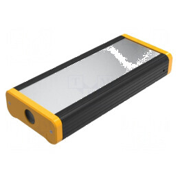 Carcasă cu panou cu orificiu, dimensiuni 191mm x 440mm x 76mm | Electronic-mag.ro | Componente Electronice