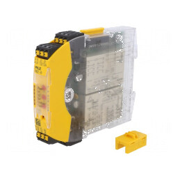 Modul de extensie Ualim 24VDC IN 2 OUT 4 pentru şină DIN | Electronic-mag.ro | Componente Electronice