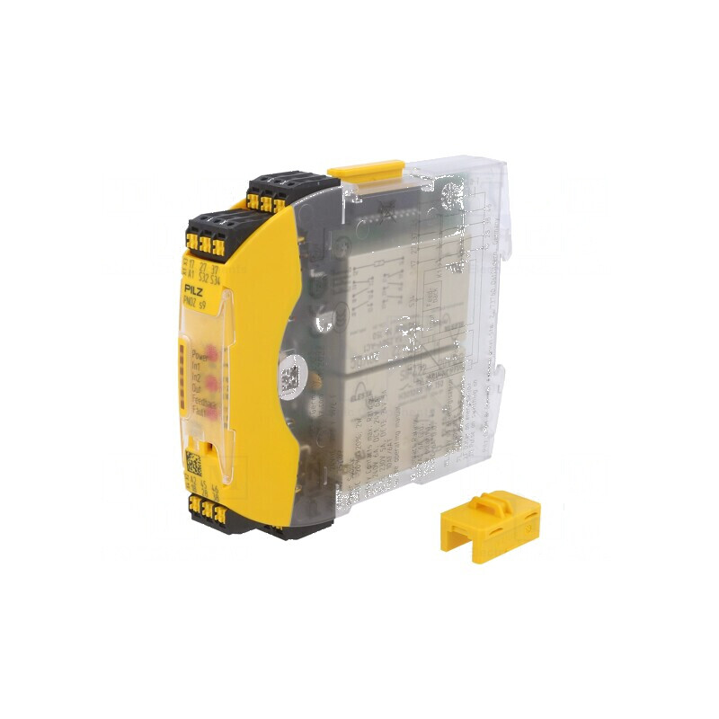Modul de extensie Ualim 24VDC IN 2 OUT 4 pentru şină DIN | Electronic-mag.ro | Componente Electronice