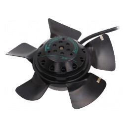 Ventilator axial 230/400VAC Ø195x73mm 830m3/h 67dBA bilă | Electronic-mag.ro | Componente Electronice
