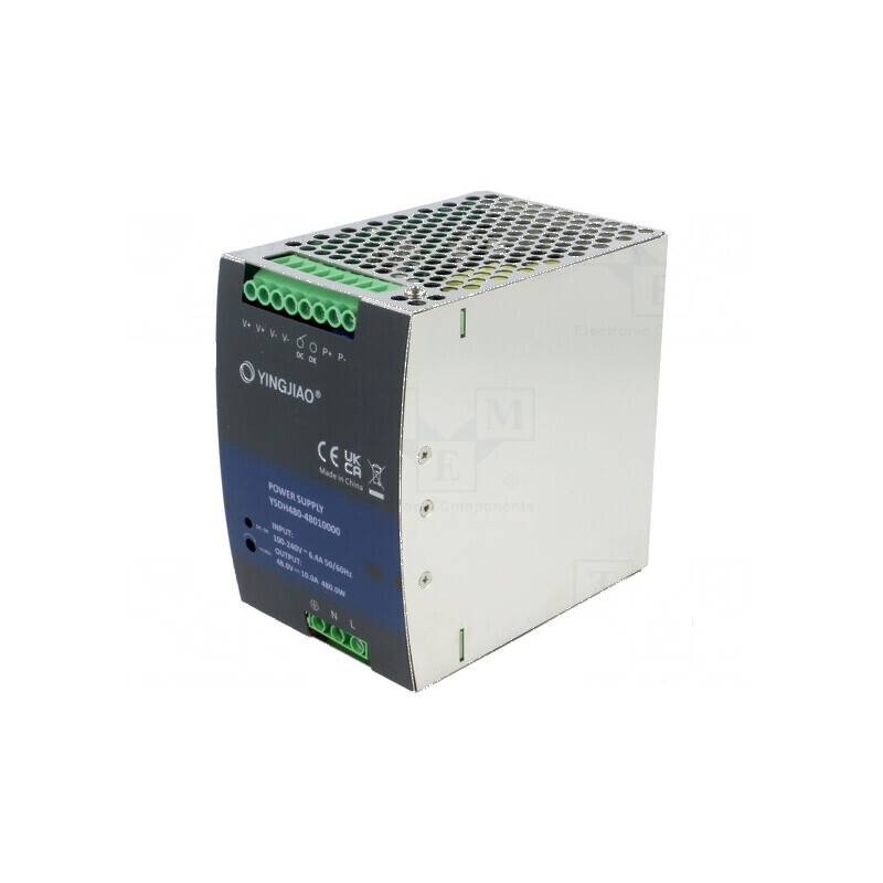 Alimentator pulsatoriu pentru şină DIN 480W 48VDC 10A | Electronic-mag.ro | Componente Electronice