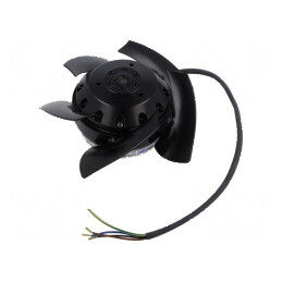 Ventilator axial 400VAC Ø158,5x64,5mm bilă 2800rot./min | Electronic-mag.ro | Componente Electronice