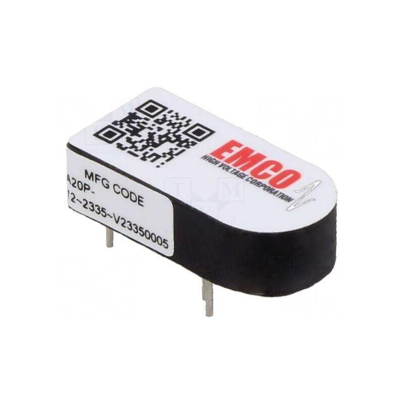 Convertor DC/DC 1W 12V-2kVDC 0.5mA THT | Electronic-mag.ro | Componente Electronice