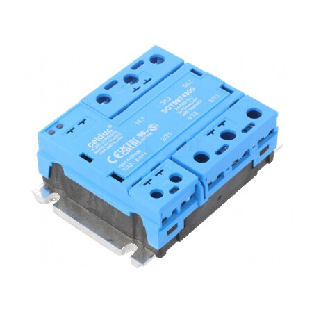 Releu semiconductor 75A cu întrerupător 3-fazat | Electronic-mag.ro | Componente Electronice