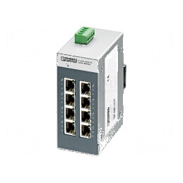 Switch Ethernet neadministrabil cu 8 porturi | Electronic-mag.ro | Componente Electronice