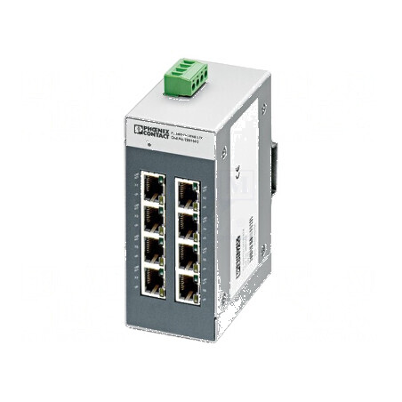 Switch Ethernet neadministrabil cu 8 porturi | Electronic-mag.ro | Componente Electronice