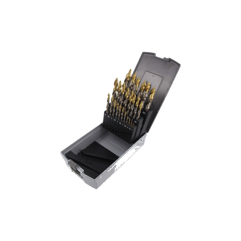 Set de burghie pentru metal oţel rapid şlefuit Premium | Electronic-mag.ro | Componente Electronice