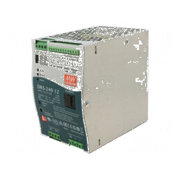 Alimentator cu buffer pentru şină DIN 240W 12VDC 20A 1  | Electronic-mag.ro | Componente Electronice