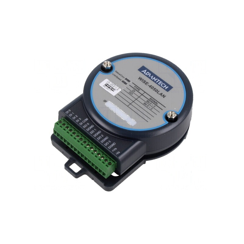 Intrări/ieşiri analogice pentru şină DIN 80x98x25mm -40÷70°C - Modul de extensie analogic | Electronic-mag.ro | Componente Electronice